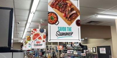 Q3 2023 Hanging Signs | "Savor the Summer"