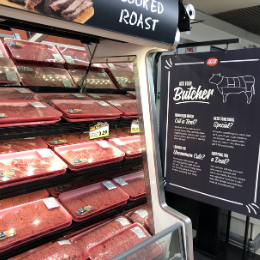 Serving Shoppers in a Meat Shortage