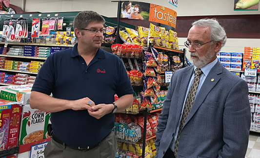 Congressional Store Tours Shine a Light on Issues that Matter to IGA Retailers-533