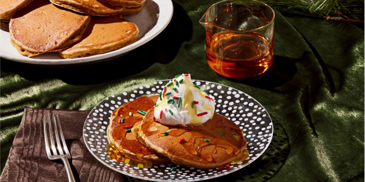 Gingerbread Pancakes 