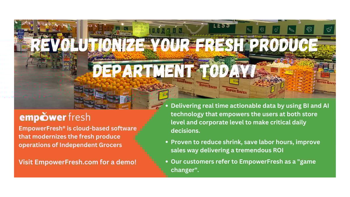 Revolutionize your fresh produce department today! Click to visit empowerfresh.com