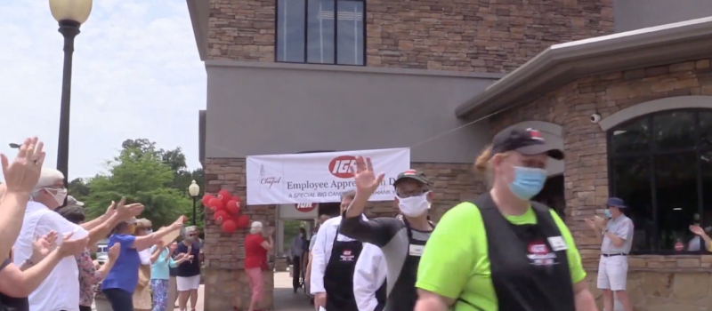 Foothills IGA Employees Celebrated By Local Chapel-800w