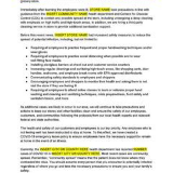 COVID press release