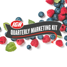 IGA Quarterly Marketing Kit