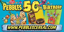 Pebbles 50th Birthday Celebration Graphic