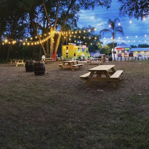 Mt Plymouth Food Truck Seating Area