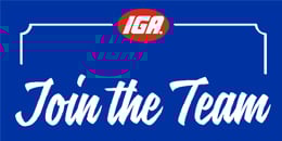 IGA Join the Team