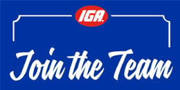 IGA Join the Team