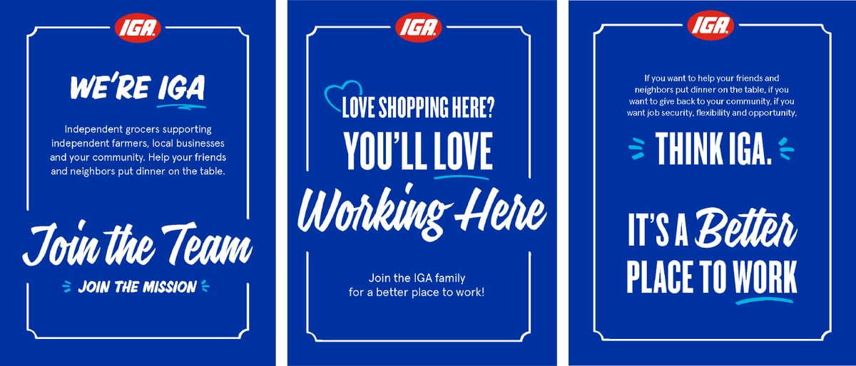 now hiring signage