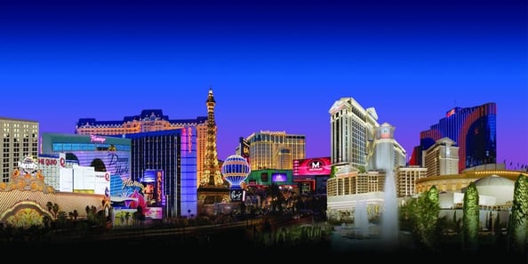 Las Vegas at night