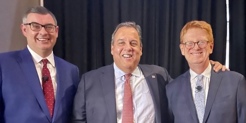 Greg Ferrara, Chris Christie, John Ross