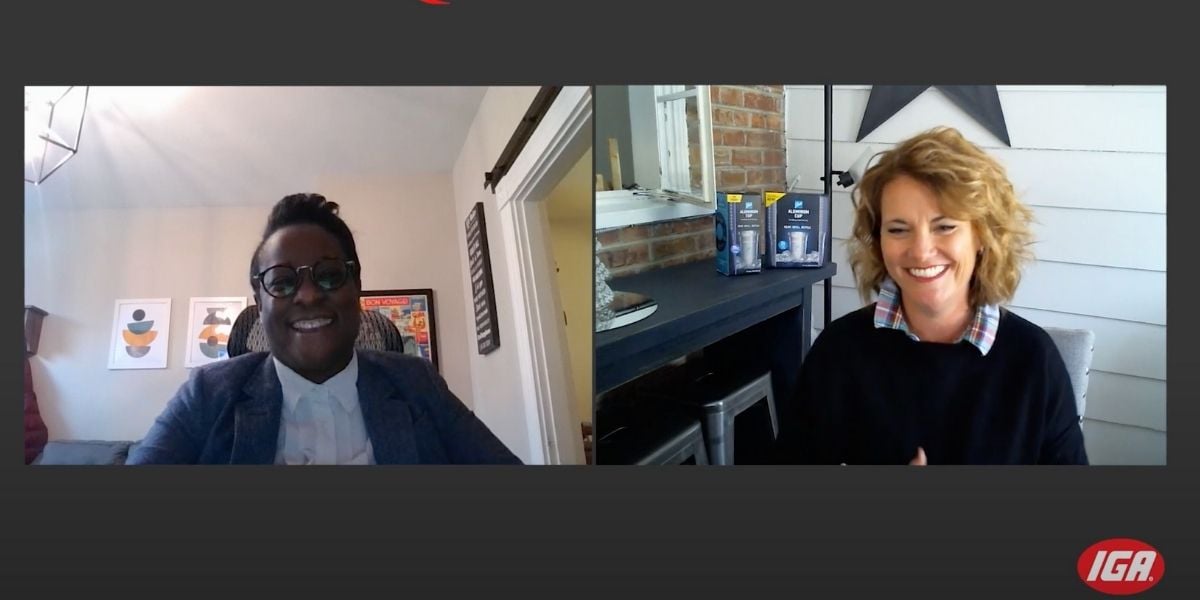 jenica bridges and heidi huff talk ball aluminum cups