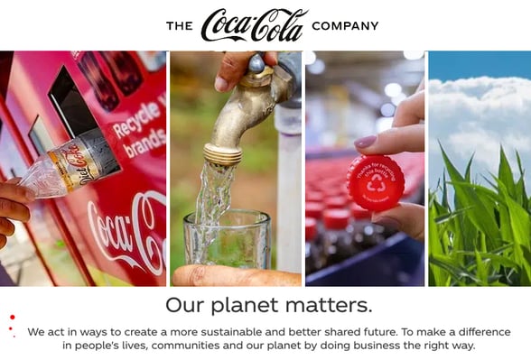 The Coca-Cola Company | Our planet matters ad