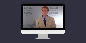 IGA CEO John Ross on computer screen