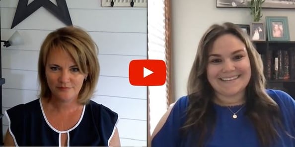 IGA's Heidi Huff and Upside's Alyssa Ziegler