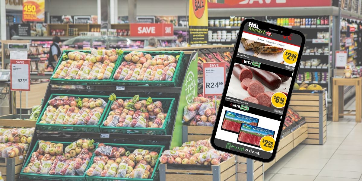 Hansen's IGA digital ad