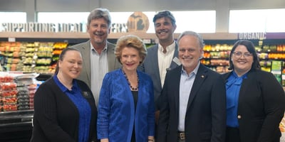 Sen. Debbie Stabenow at a store tour
