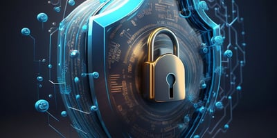 cybersecurity lock image