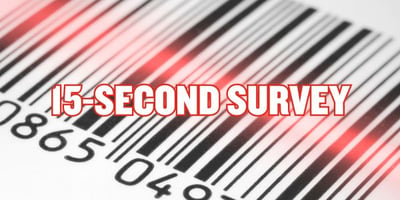 15-second survey