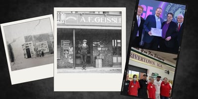 Photos of IGA stores past and present