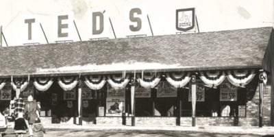 Ted's IGA Supermarket in the early days