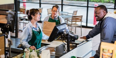 Grocery employees