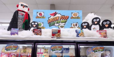 Frozen Food Saves the Day! display