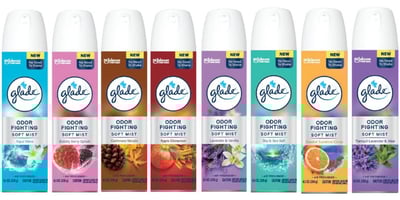 Glade aerosols
