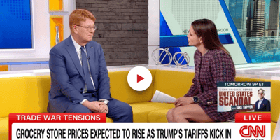 IGA CEO John Ross sits with CNN's Isabel Rosales