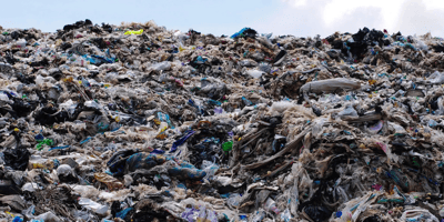 Plastic garbage