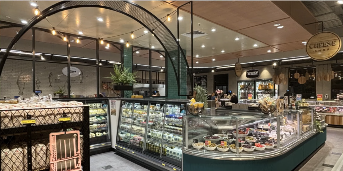 Ritchies cheese shop, deli, and seafood depts