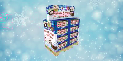 Hostess Holiday Shipper