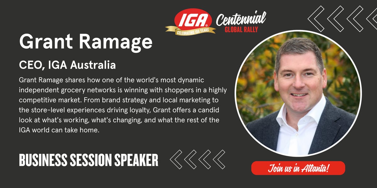Grant Ramage, IGA Australia