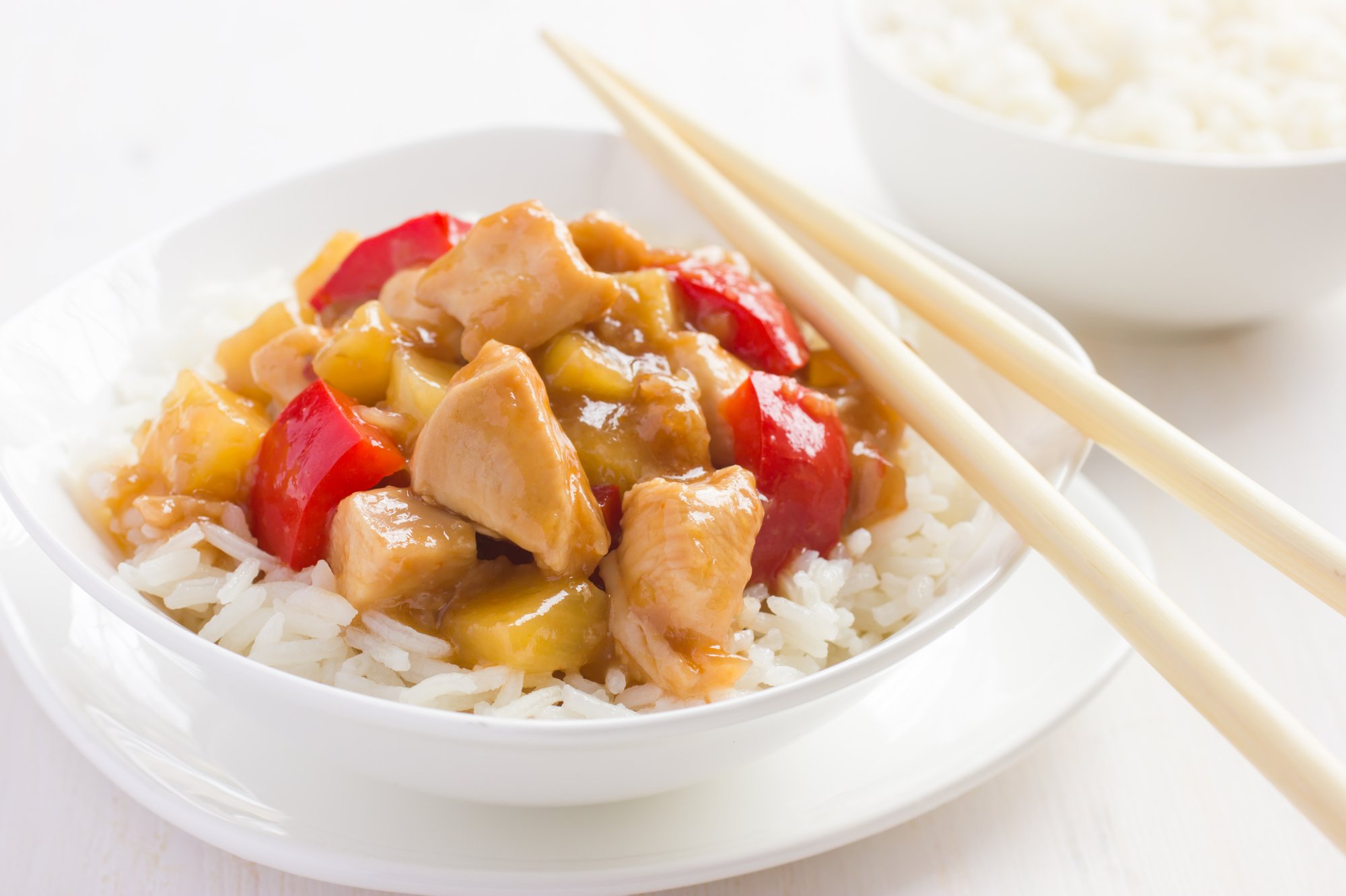 Sweet and sour chicken March2020 pantry meals
