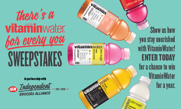There's a vitaminwater® for every you 