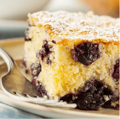 Blueberry Lemon Coffee Cake by Duke's Mayo