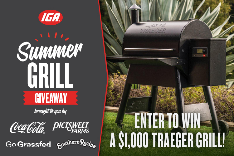 2023 IGA Summer Grill Giveaway_Southern Recipe_750x500 Tile 1