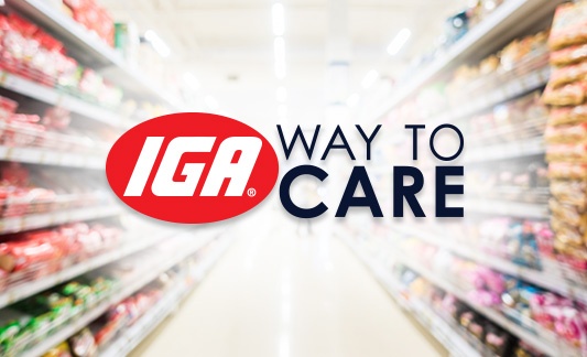 IGA Way to Care logo