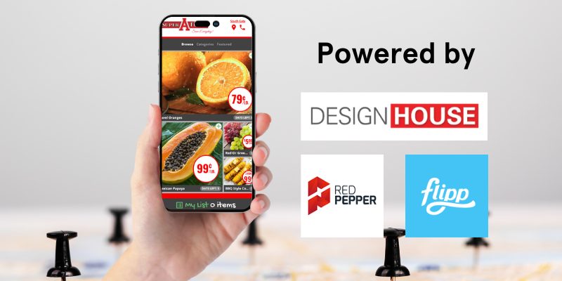 Digital Circulars Powered by DesignHouse, Red Pepper, and Flipp Media
