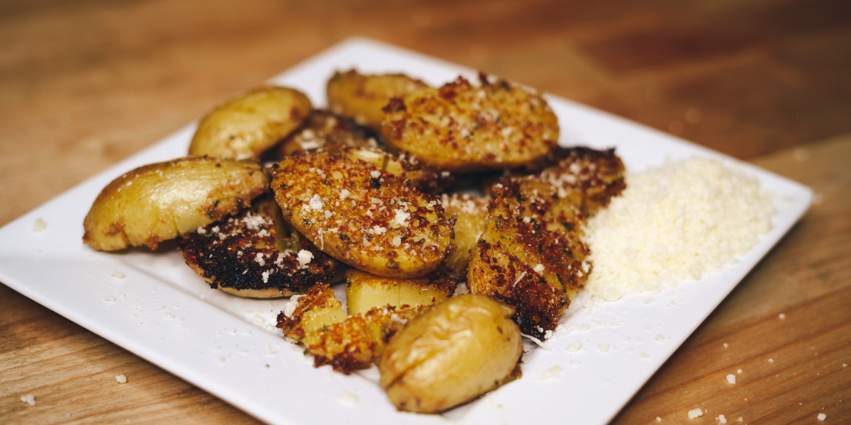 Dan-O's TikTok Famous Parmesan Crusted Potatoes