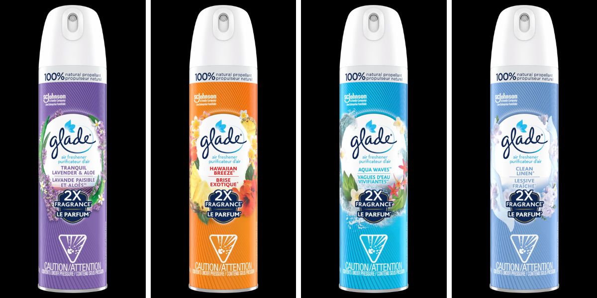 Glade Aerosol Converts To New Larger Can, New Price Point