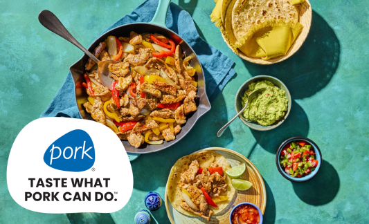 Pork Tenderloin Fajitas