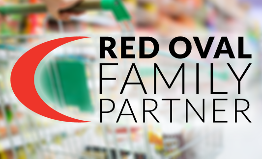 Red Oval Family Partner logo