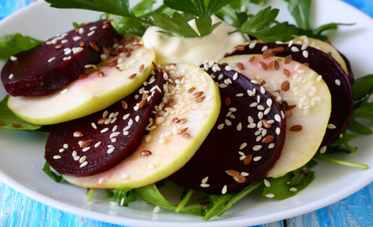 Sesame Apple Salad