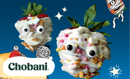 Strawberry Yogurt Mummies