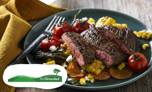 Texas Aussie Flank Steak Salad